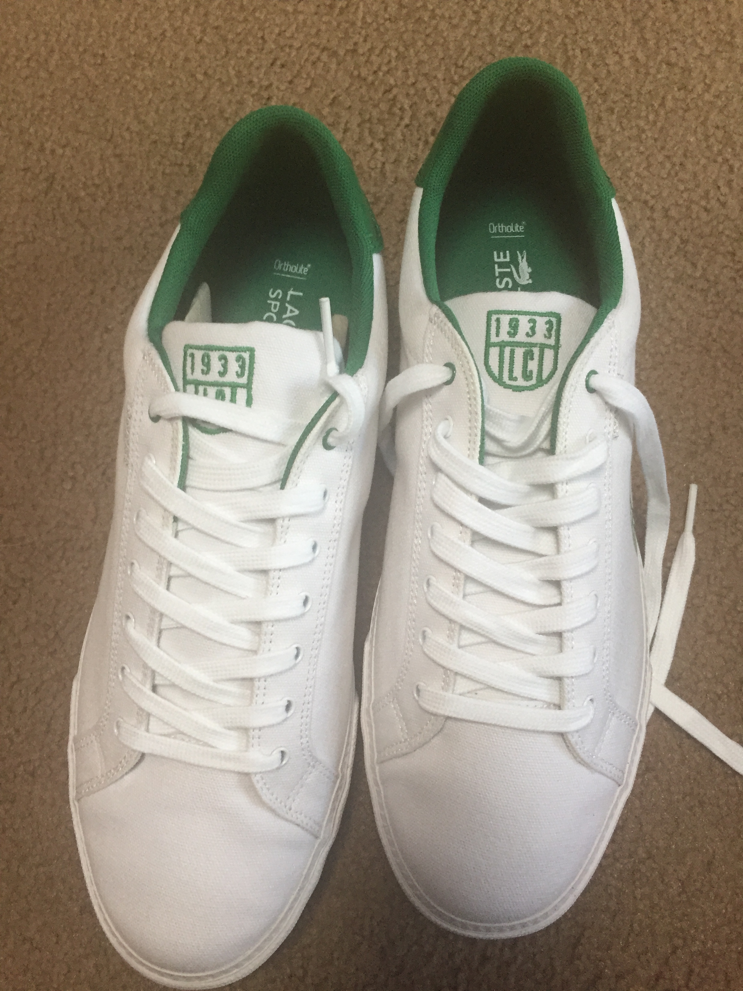 lacoste fake vs real shoes