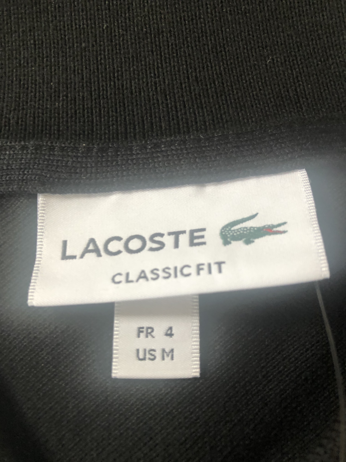 how to check original lacoste shirt